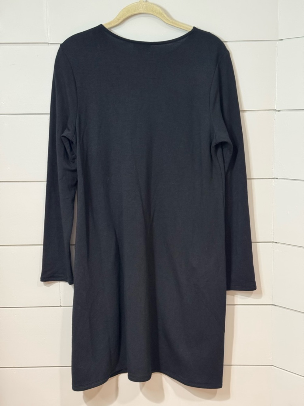 Pure Jill Relaxed Fit Pull Over Tunic Black Size S View 4